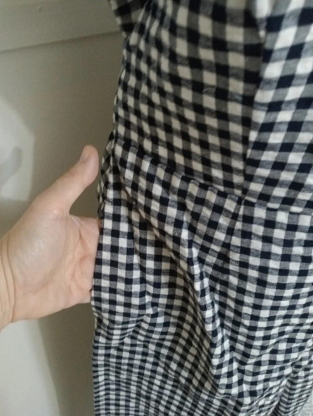 Banana Republic Sleeveless Black White Gingham Linen Plaid Wide Leg Jumpsuit XS